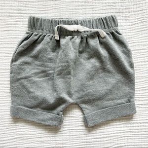 Cat & Jack Gray Shorts 0-3M